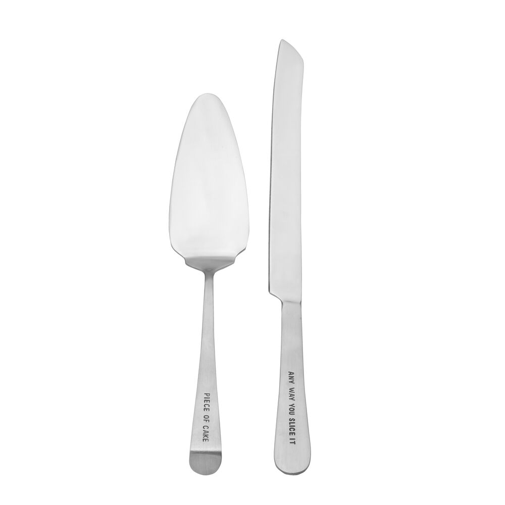 Cake Knife and Server Set