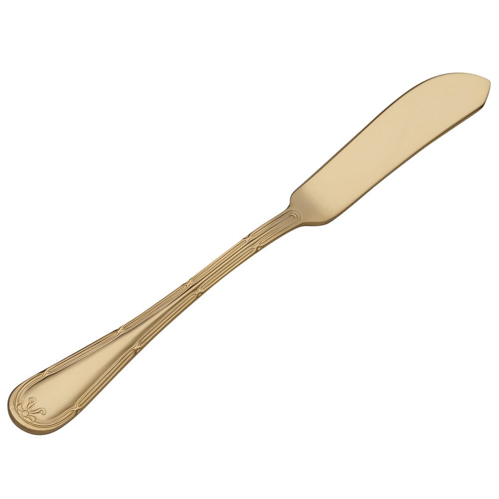 Hotel Gold Plated 90 Piece Flatware Set, Service for 12
