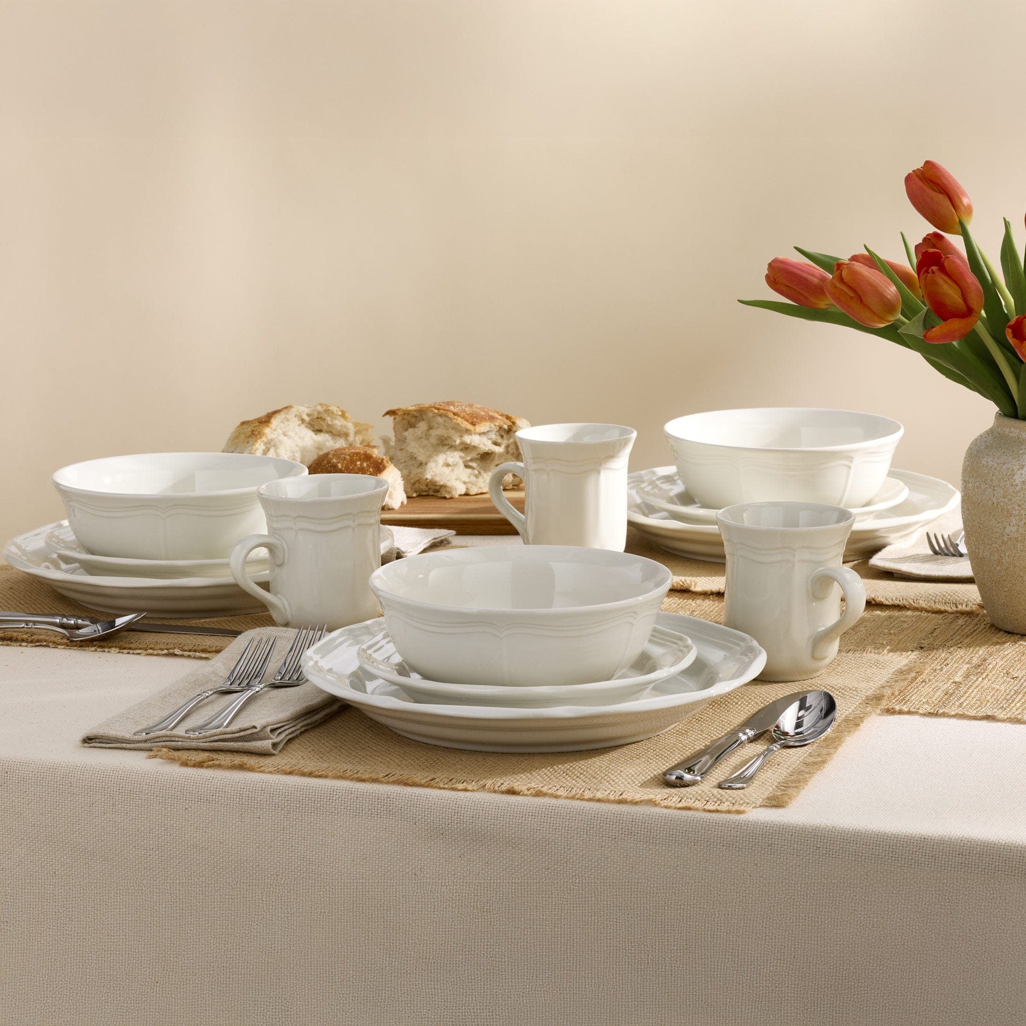 French Countryside® 16 Piece Dinnerware Set, Service for 4