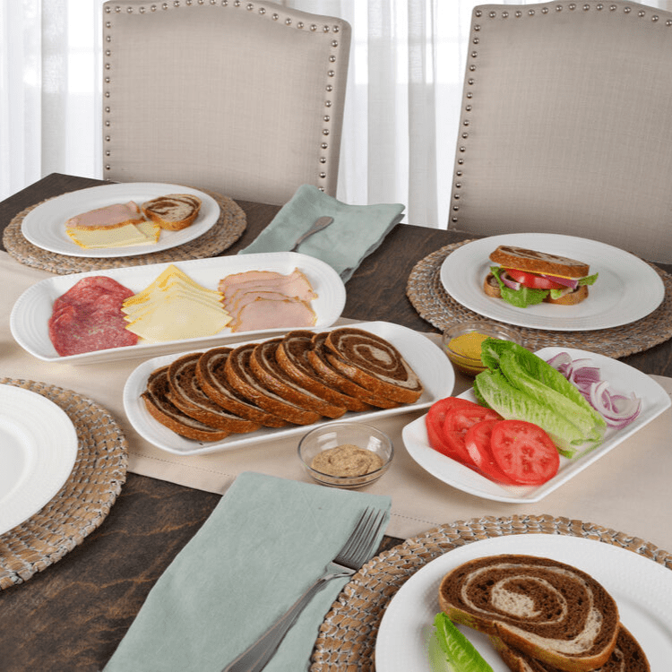 Nellie Set of 3 Oval Serving Platters