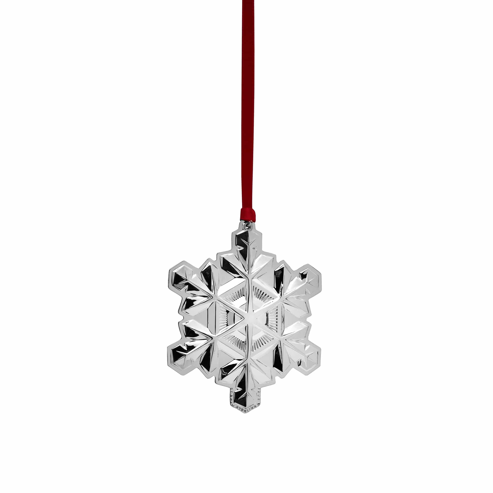 2024 Sterling Snowflake Ornament 55th Edition