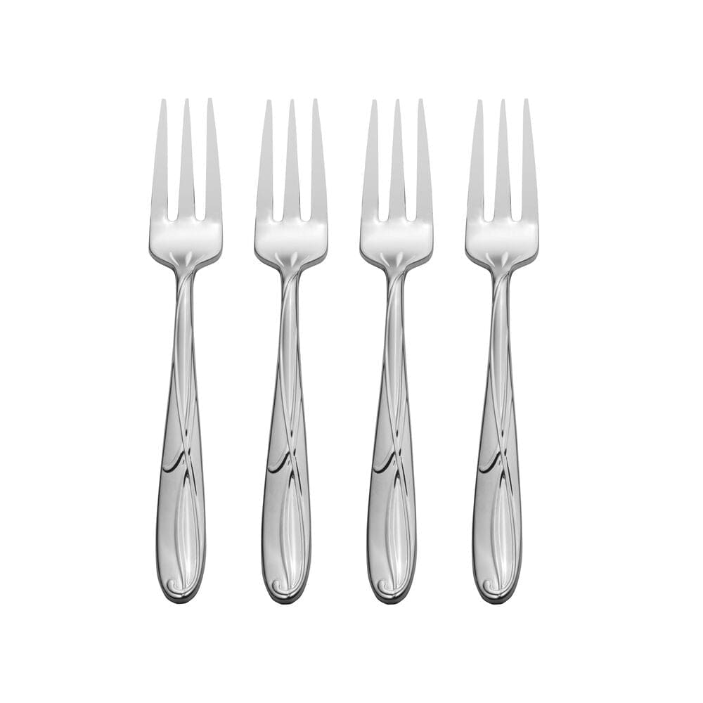 Cocoa Blossom Set of 4 Appetizer Forks