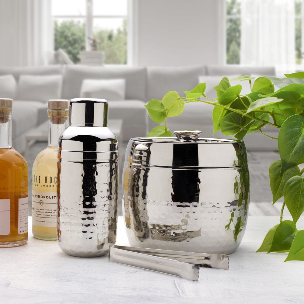 Hammered 3 Piece Bar Tool Set