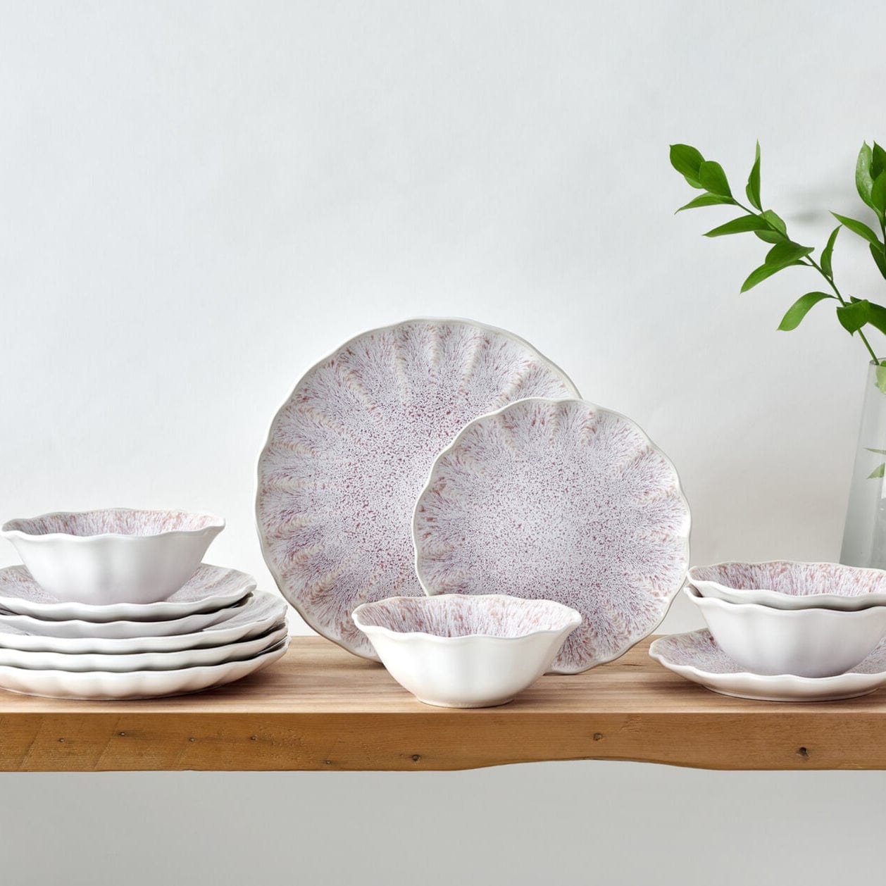 Isla 12 Piece Dinnerware Set, Service For 4