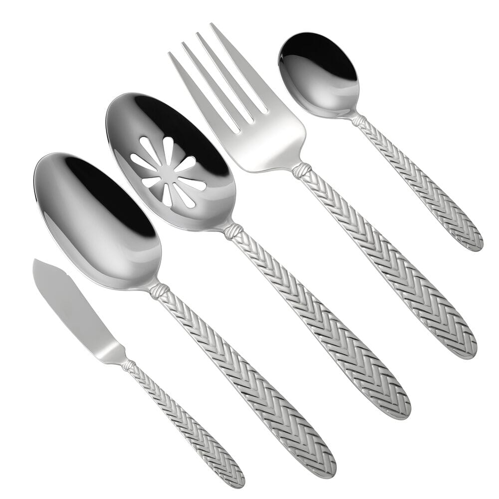 Reins 45 Piece Flatware Set, Service for 8