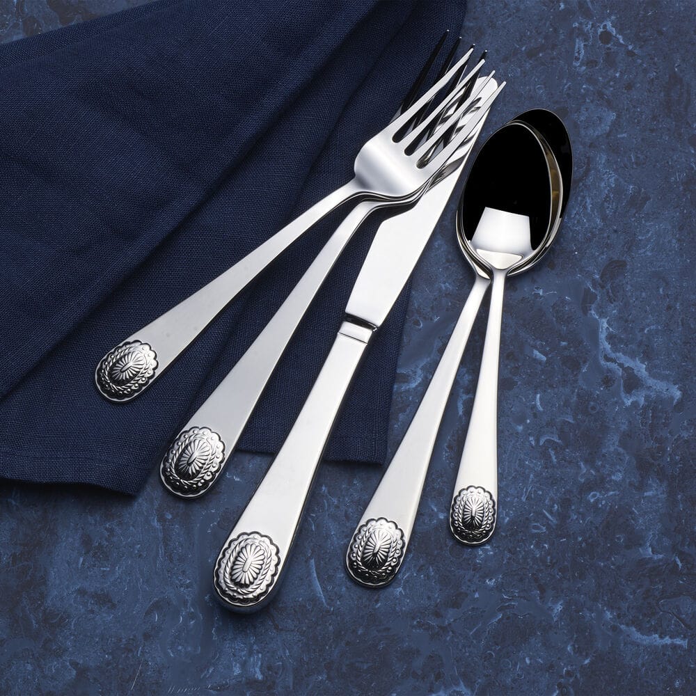 Concho 20 Piece Flatware Set, Service for 4