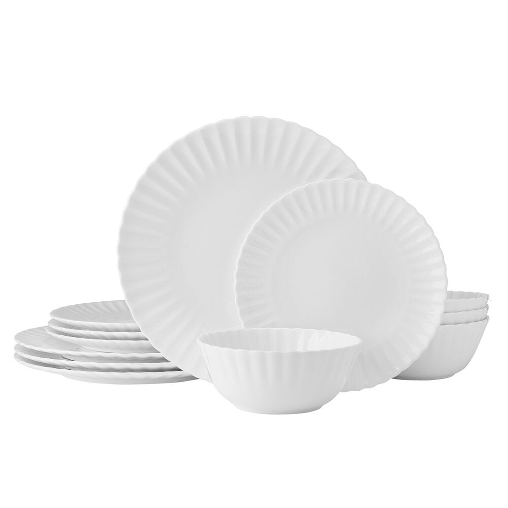 Isadora 12 Piece Dinnerware Set, Service For 4