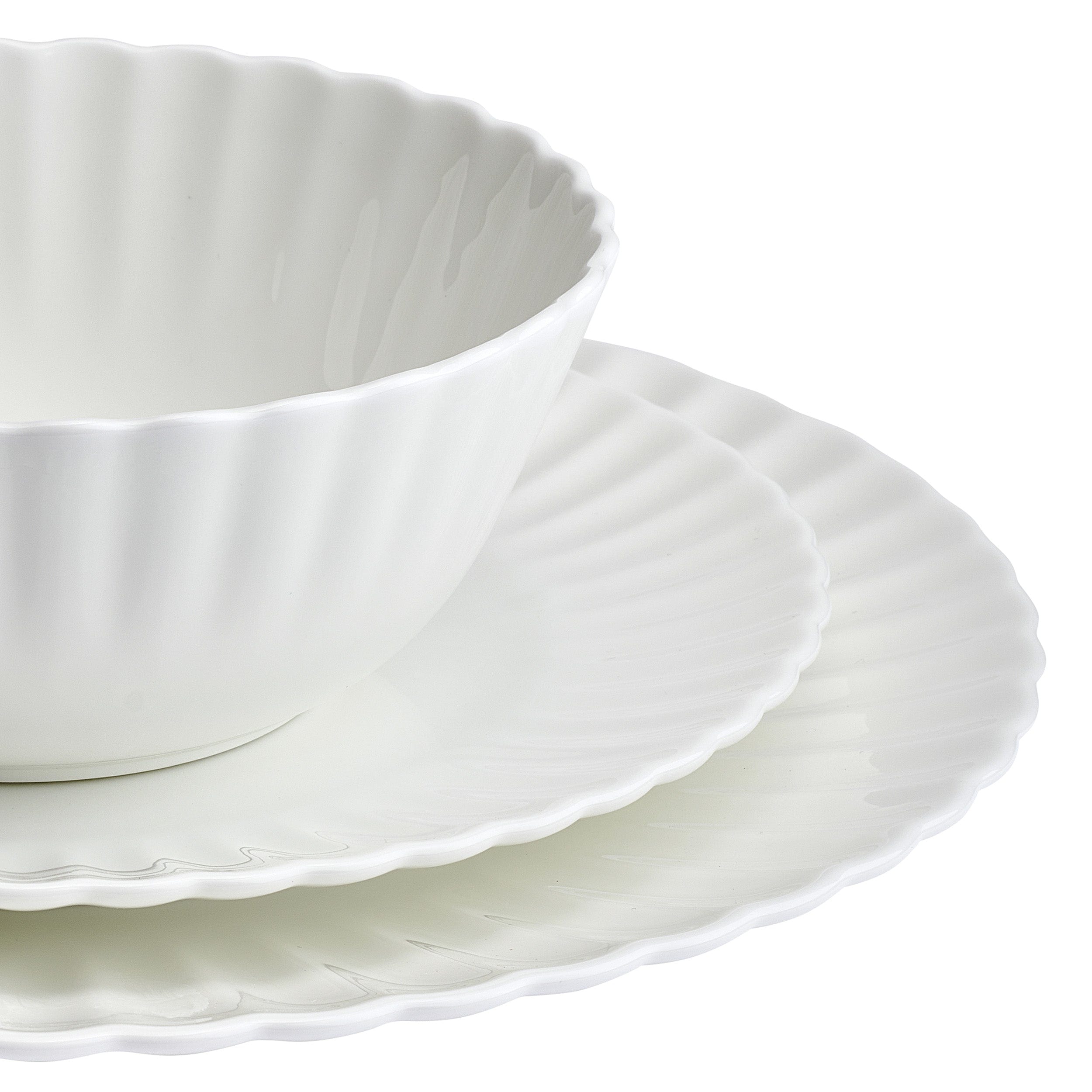 Isadora 12 Piece Dinnerware Set, Service For 4