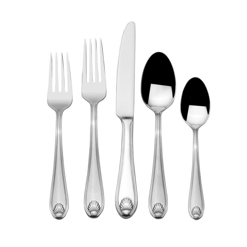 Cayman Shell 20 Piece Flatware Set, service for 4
