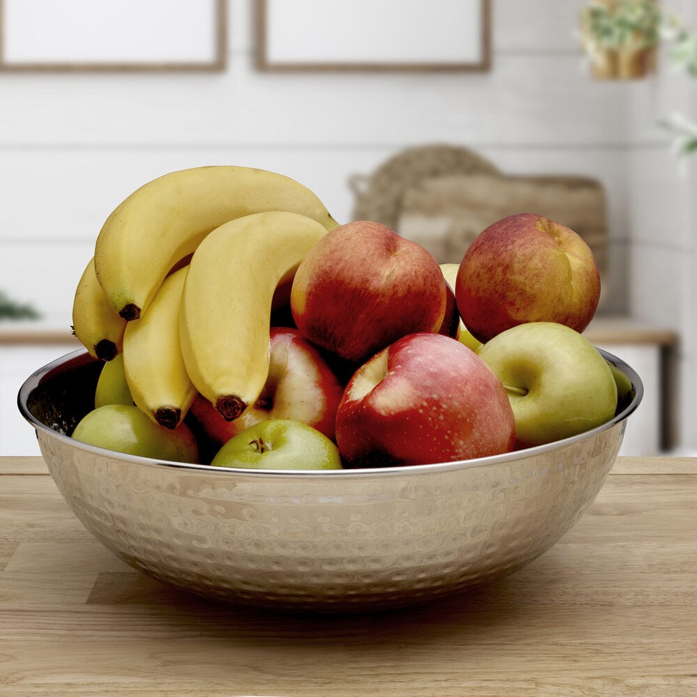 Radiance Hammered Serving Bowl