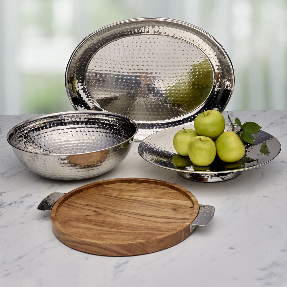 Radiance Hammered Serving Bowl