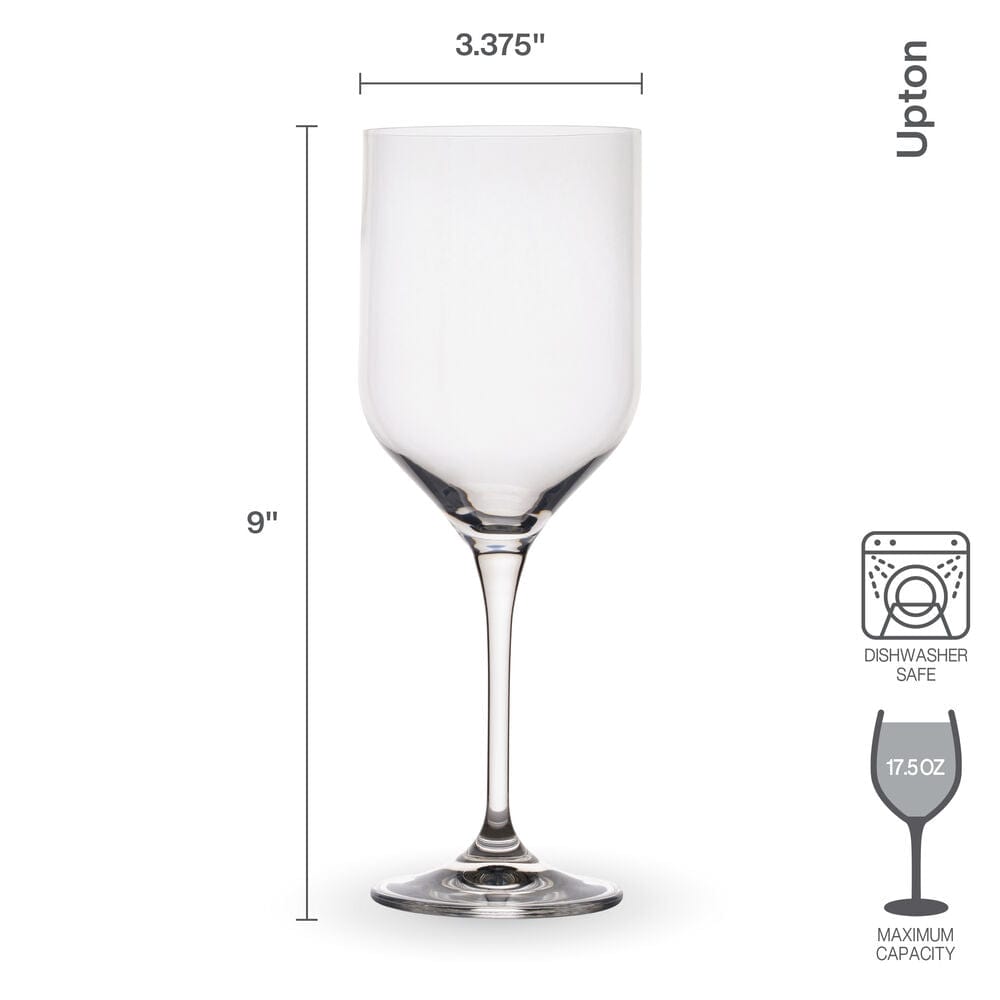 Upton Set of 4 White Wine Glasses
