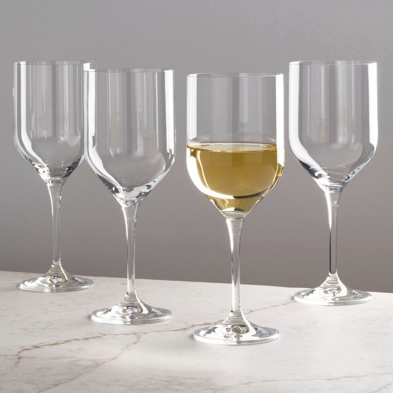 Upton Set of 4 White Wine Glasses