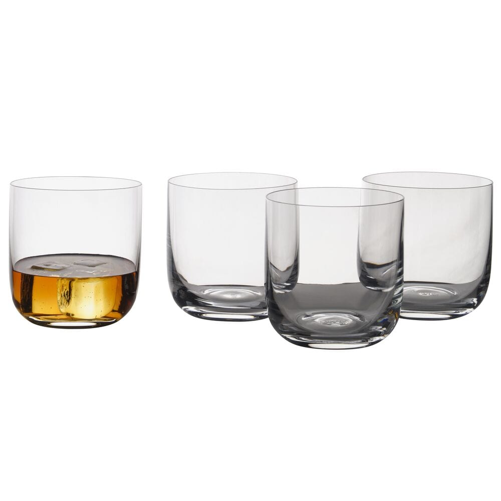 Upton Set of 4 Double Old Fashioned Whiskey Glasses