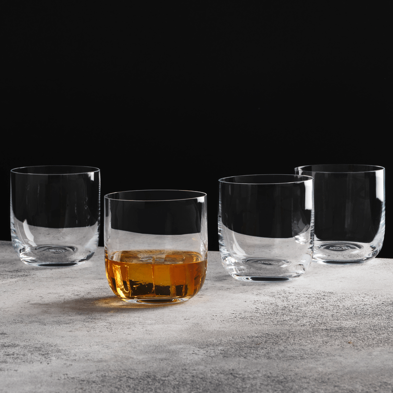 Upton Set of 4 Double Old Fashioned Whiskey Glasses