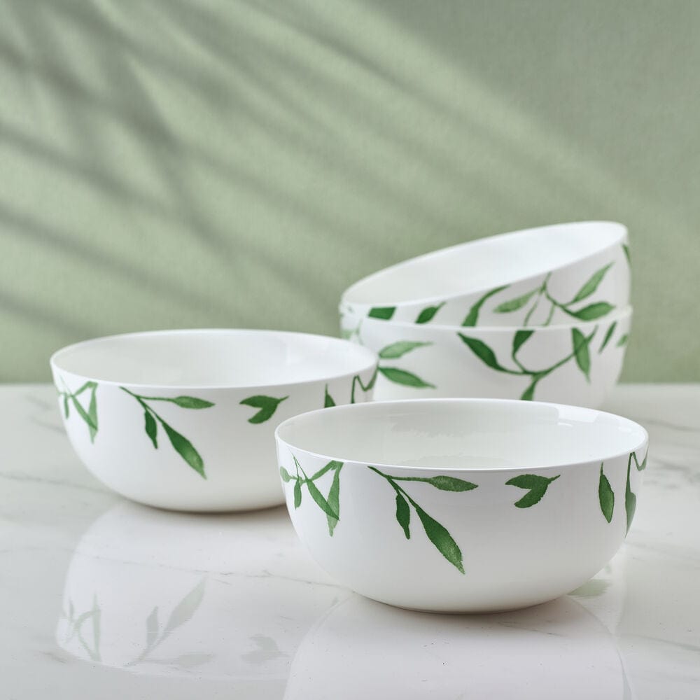 Akira Vegan Bone™ Set of 4 Soup Cereal Bowls