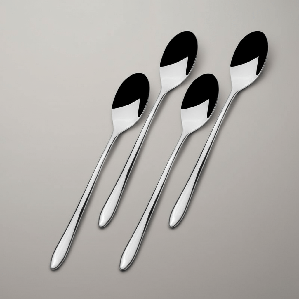 Ramsey Forged Set of 4 Long Handled Spoons