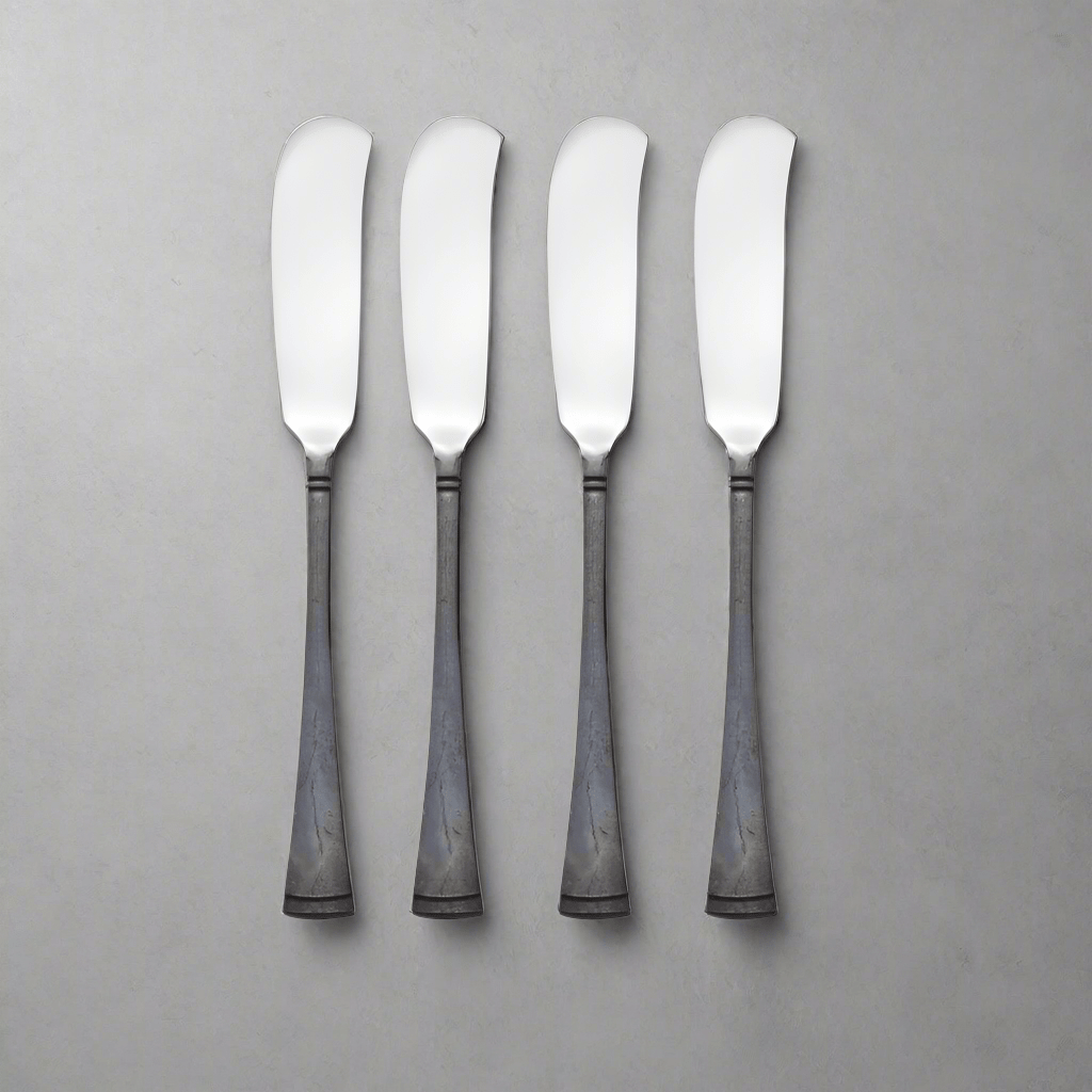 Alyse Burnished Black Set of 4 Spreaders