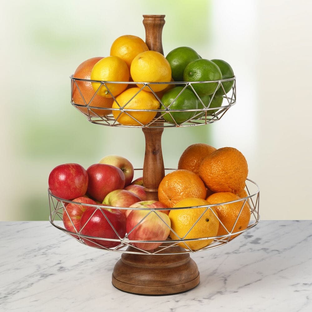Sidney 2 Tier Fruit Storage Basket