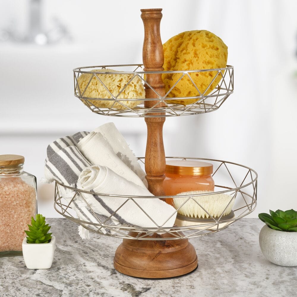 Sidney 2 Tier Fruit Storage Basket