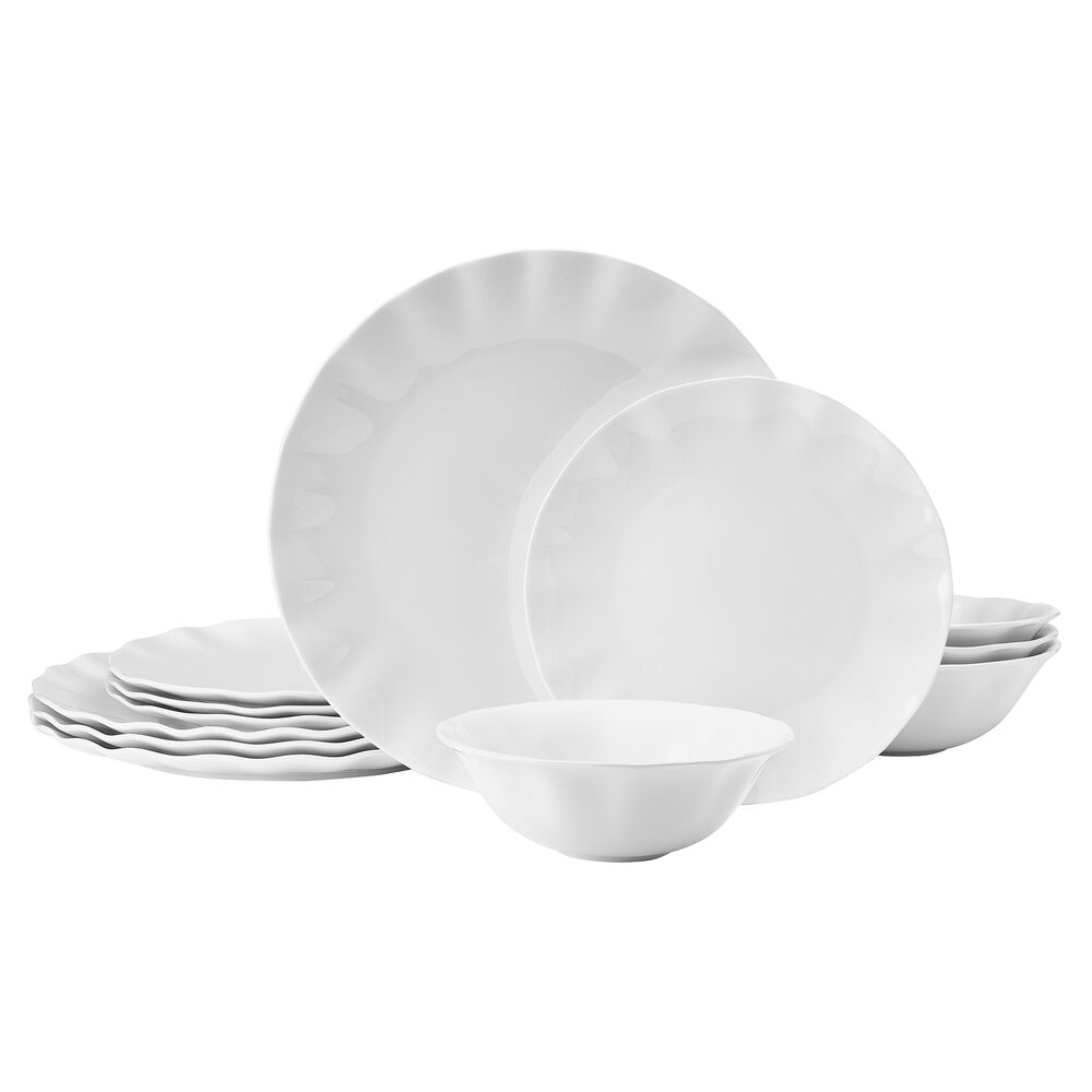 Elodie 12 Piece Dinnerware Set, Service for 4