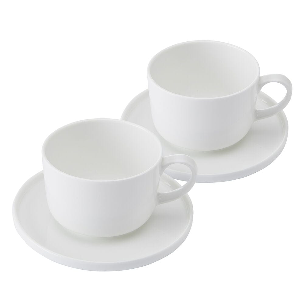Samantha Set of 2 Teacups and Saucers