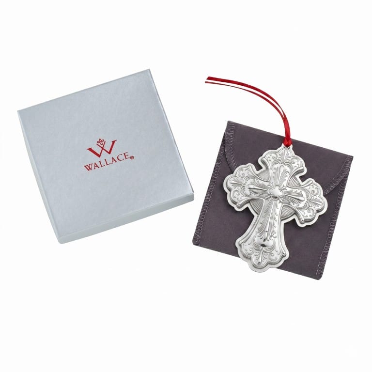 Wallace Grande Baroque 2026 Sterling Silver Cross Ornament 31st Edition