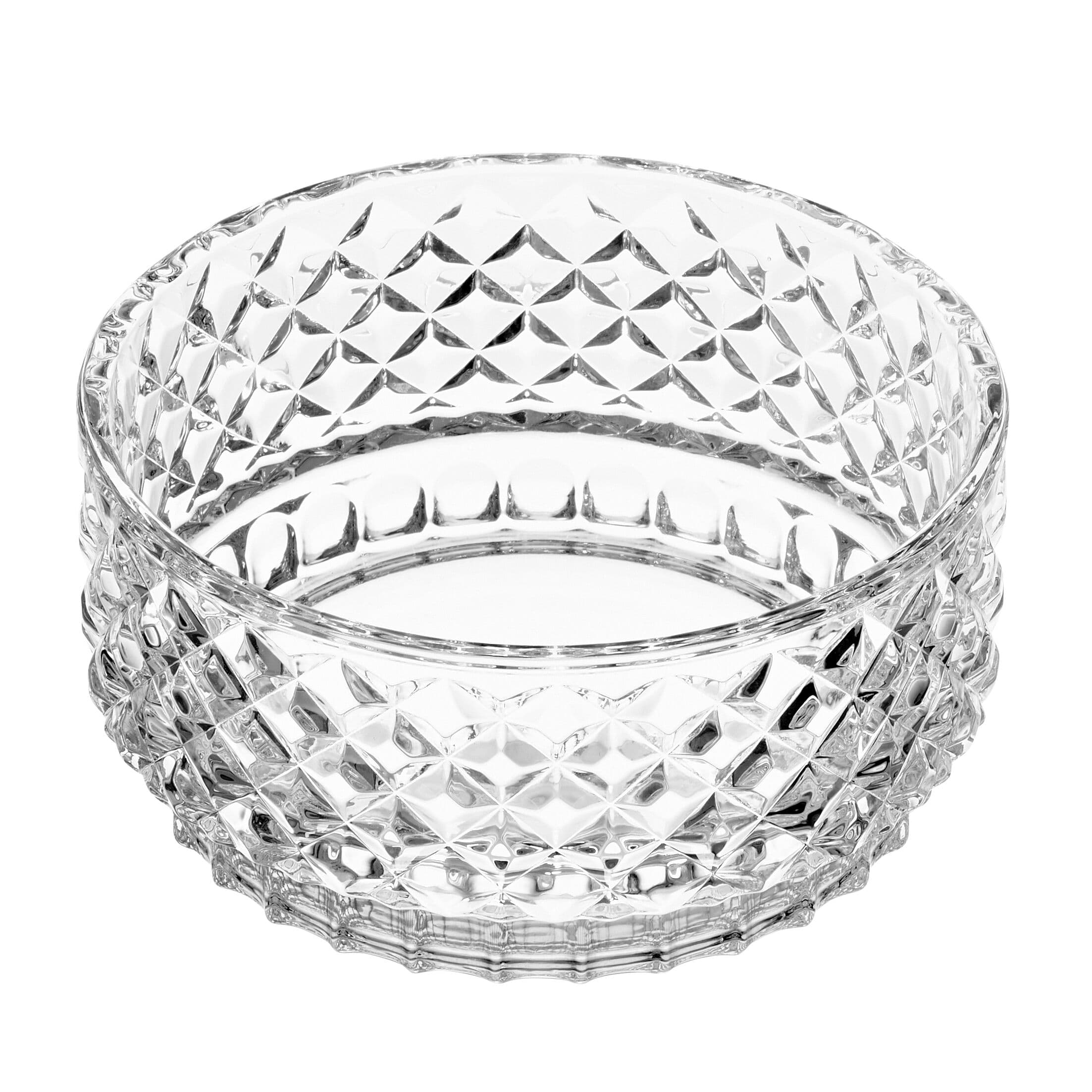 Trellis Glass Stackable Candy Bowls