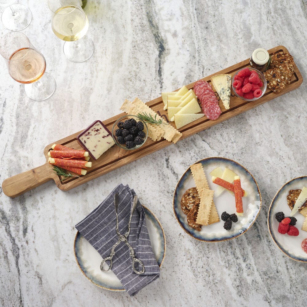 Long Charcuterie Party Serving Board, 33"