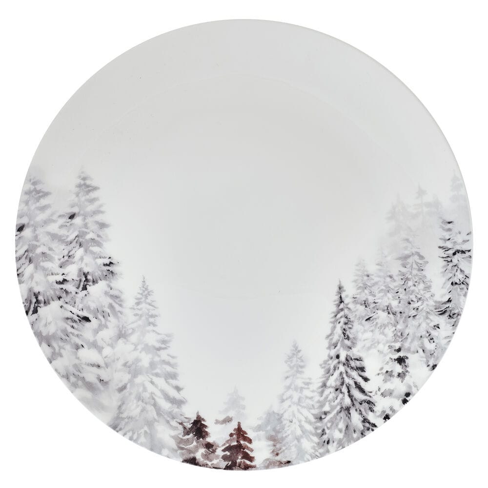 Woodsy Winter Set of 4 Dinner Plates