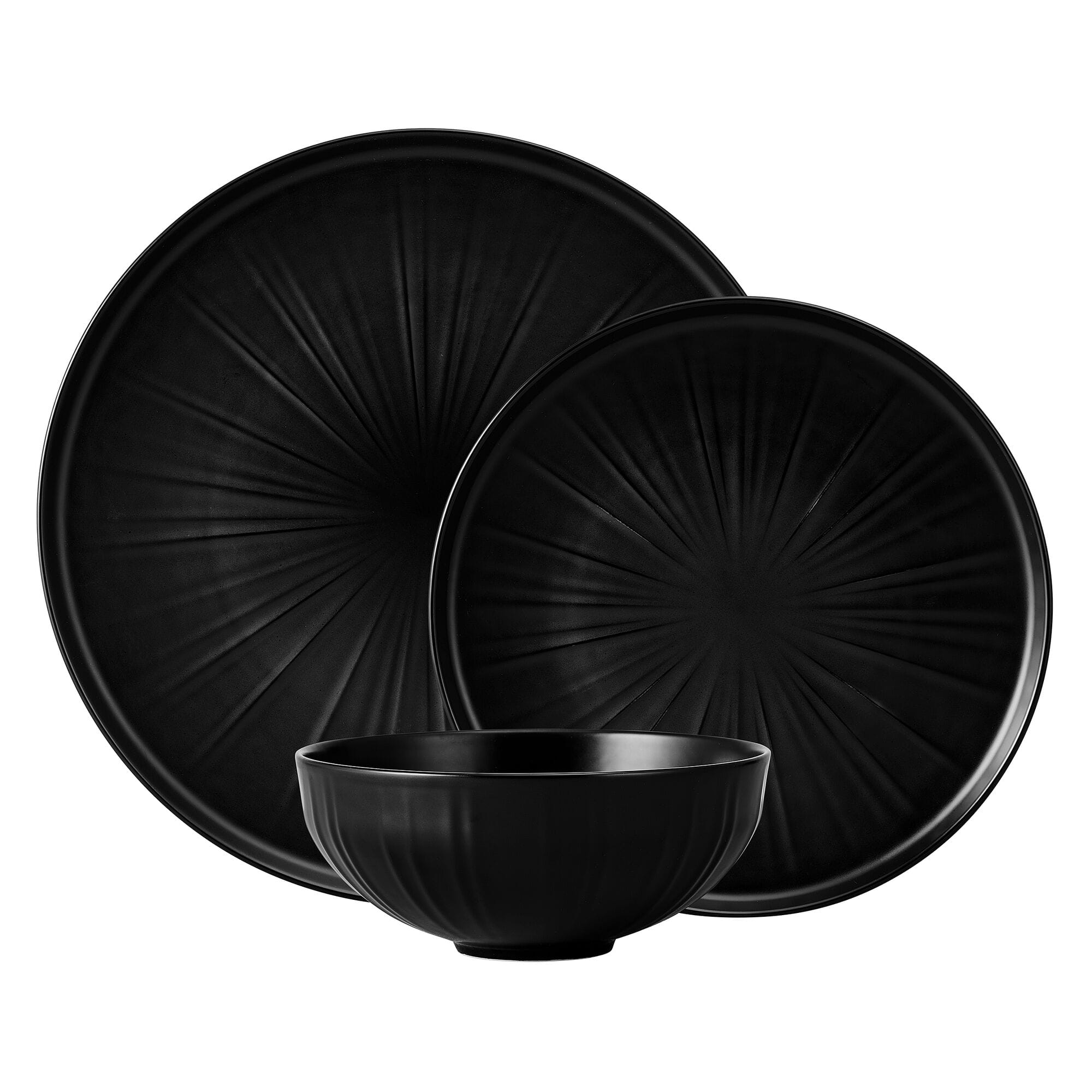 Desmond 12 Piece Bone China Dinnerware Set, Service for 4