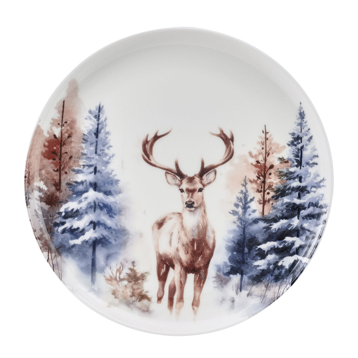 Whispering Pines 12 Piece Dinnerware Set, Service for 4