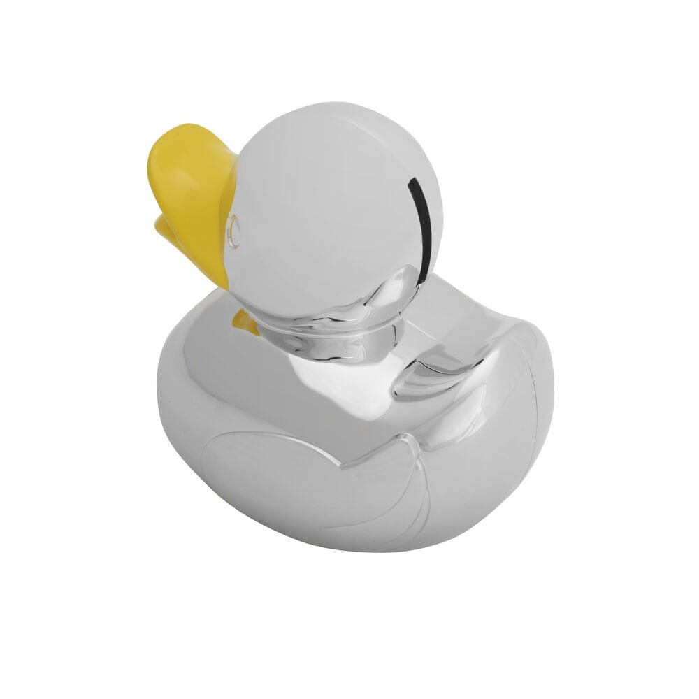 Baby Duck Silverplate Coin Bank