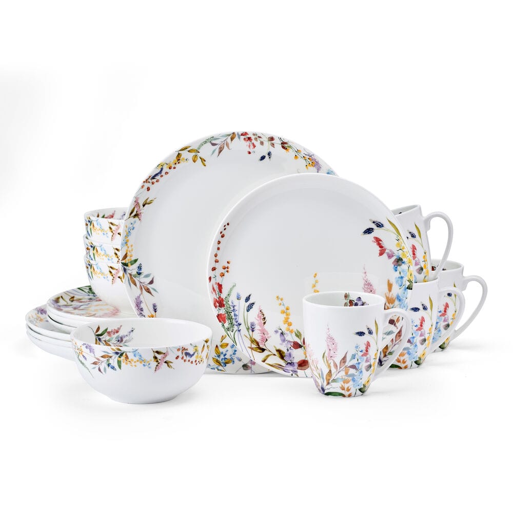 Brie 16 Piece Dinnerware Set, Service for 4