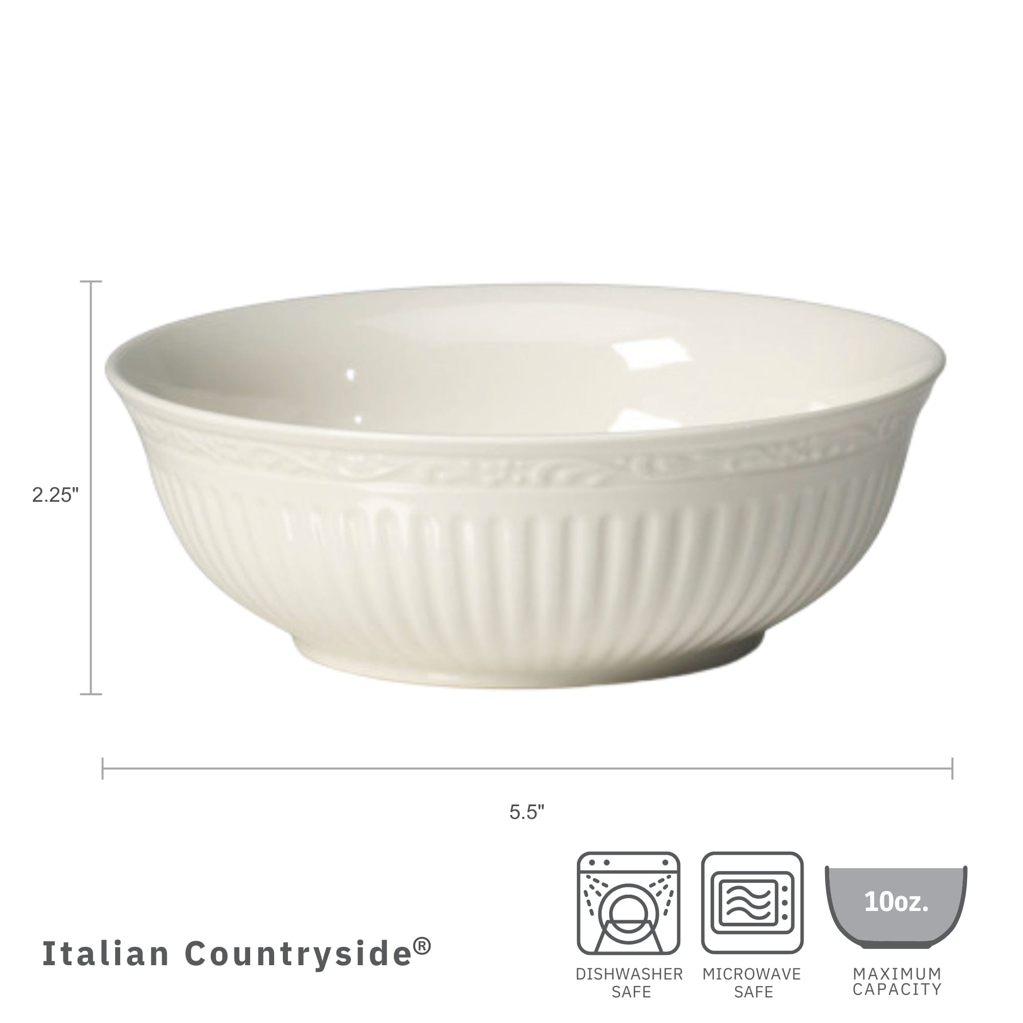 Italian Countryside® Fruit Bowls, Set of 4