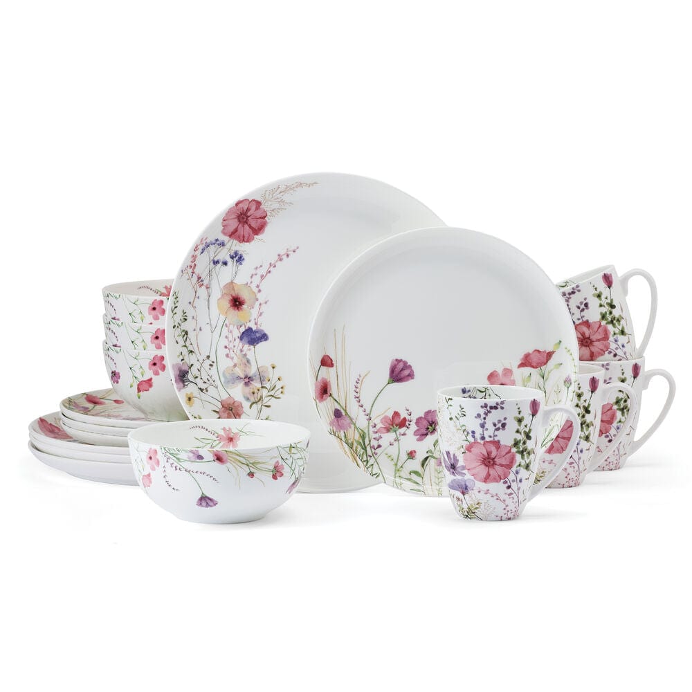 Dini Floral 32 Piece Dinnerware Set, Service for 8