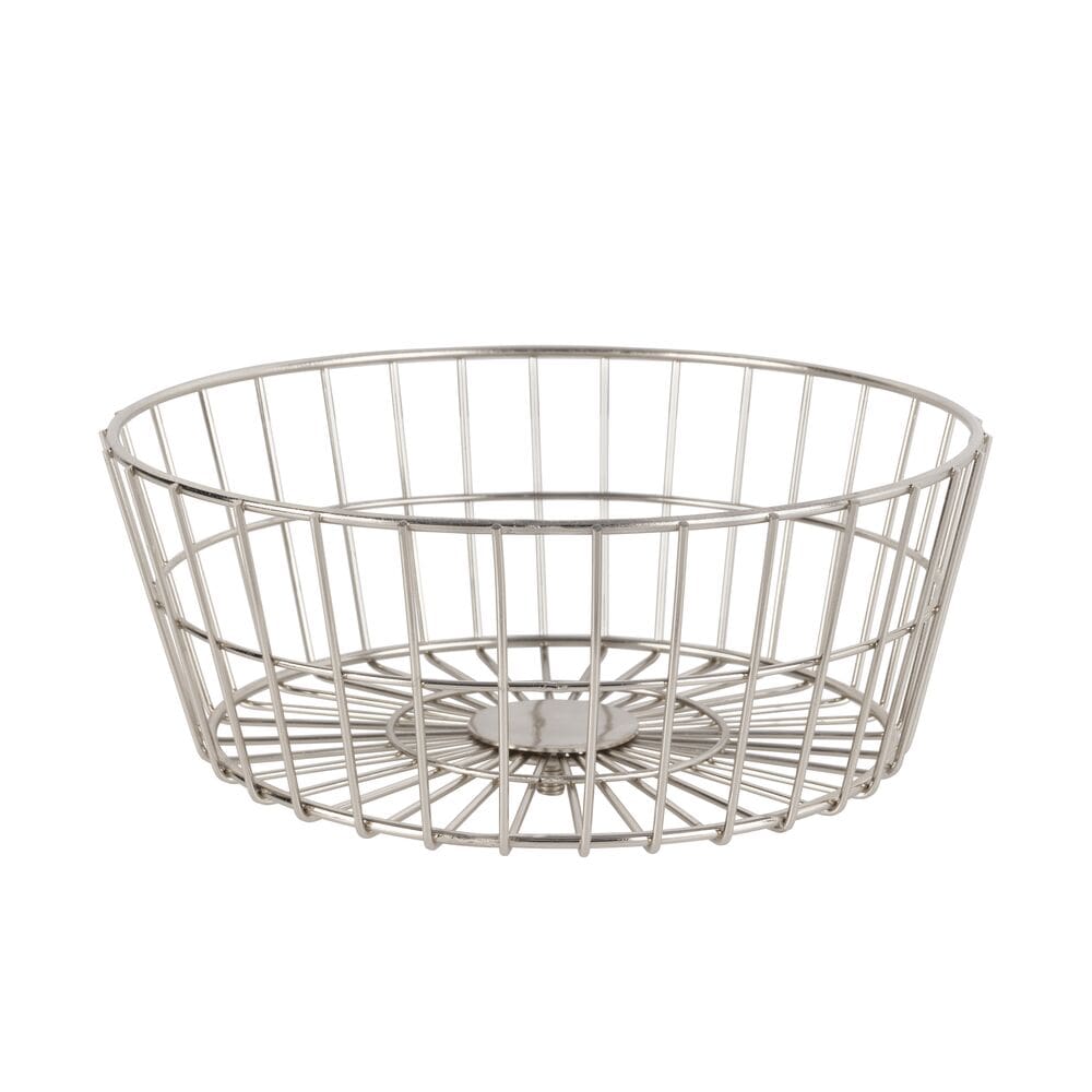 Geneva Nickel 2 Tier Fruit Storage Basket