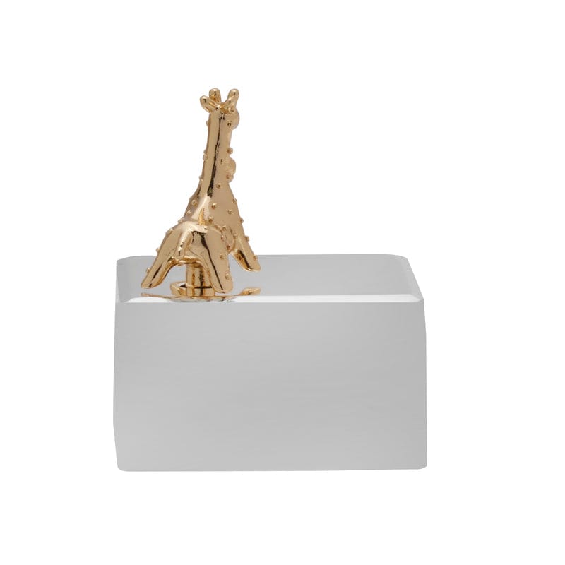 Baby Giraffe Nickelplate Music Box