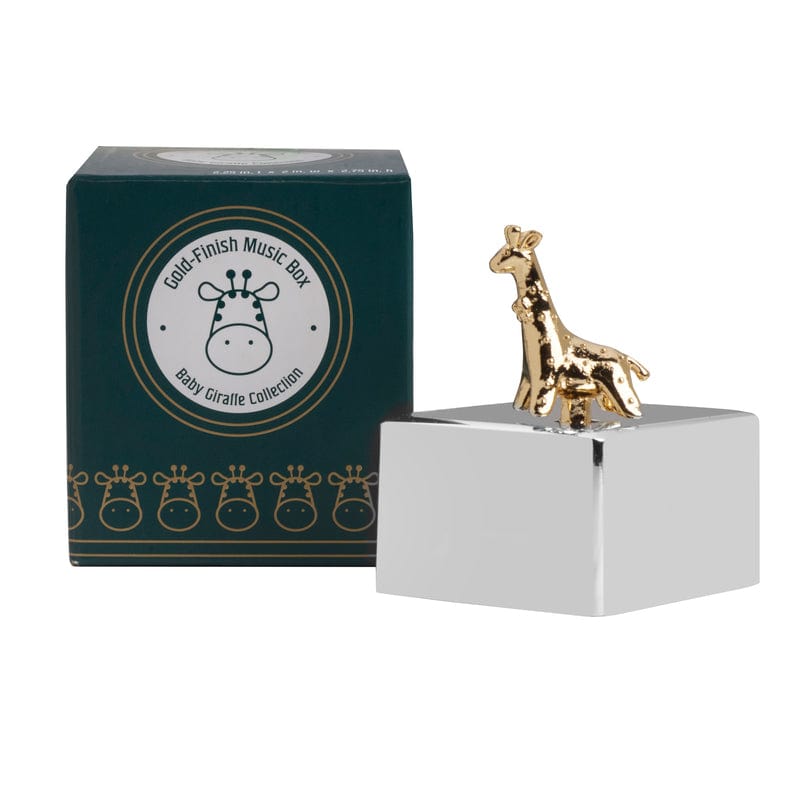 Baby Giraffe Nickelplate Music Box