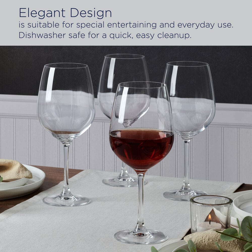 Lana Set of 4 Bordeaux Glasses