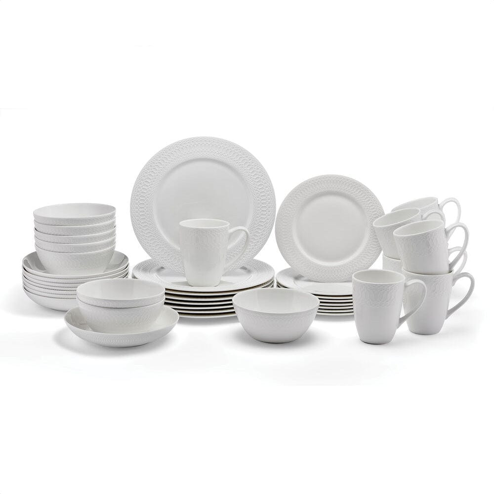 Levi 40 Piece Dinnerware Set, Service for 8