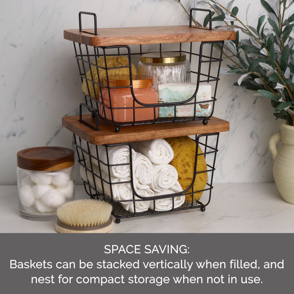 Madam Petite Stackable Storage Basket