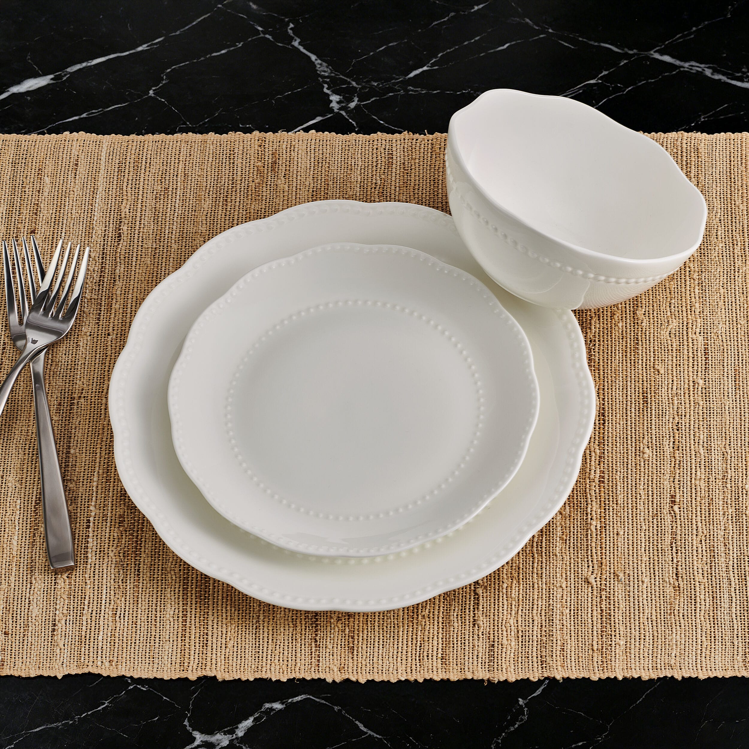 Nova 12 Piece Dinnerware Set, Service for 4