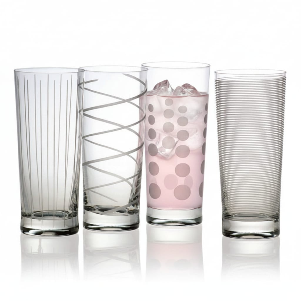 Mikasa Cheers Highball Glasses, Set of 4