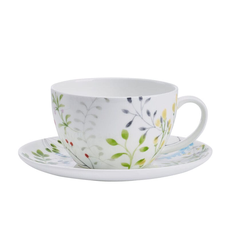 Tivoli Garden Set of 2 Tea Cups and Saucers