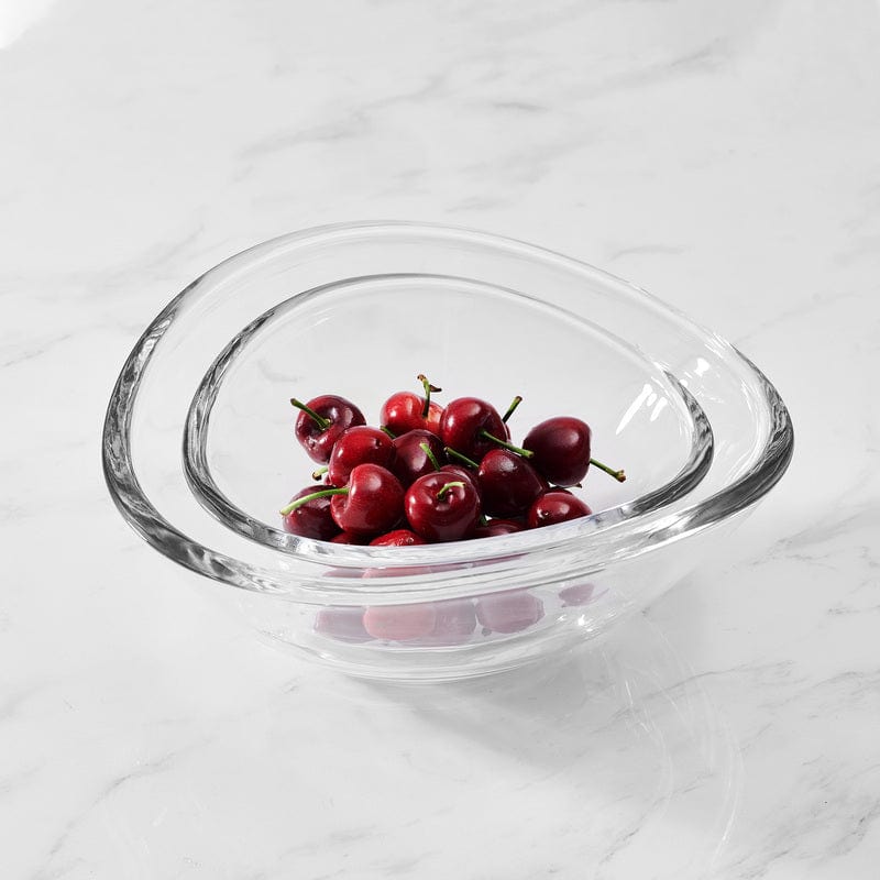 Alister Set of 2 Crystal Bowls