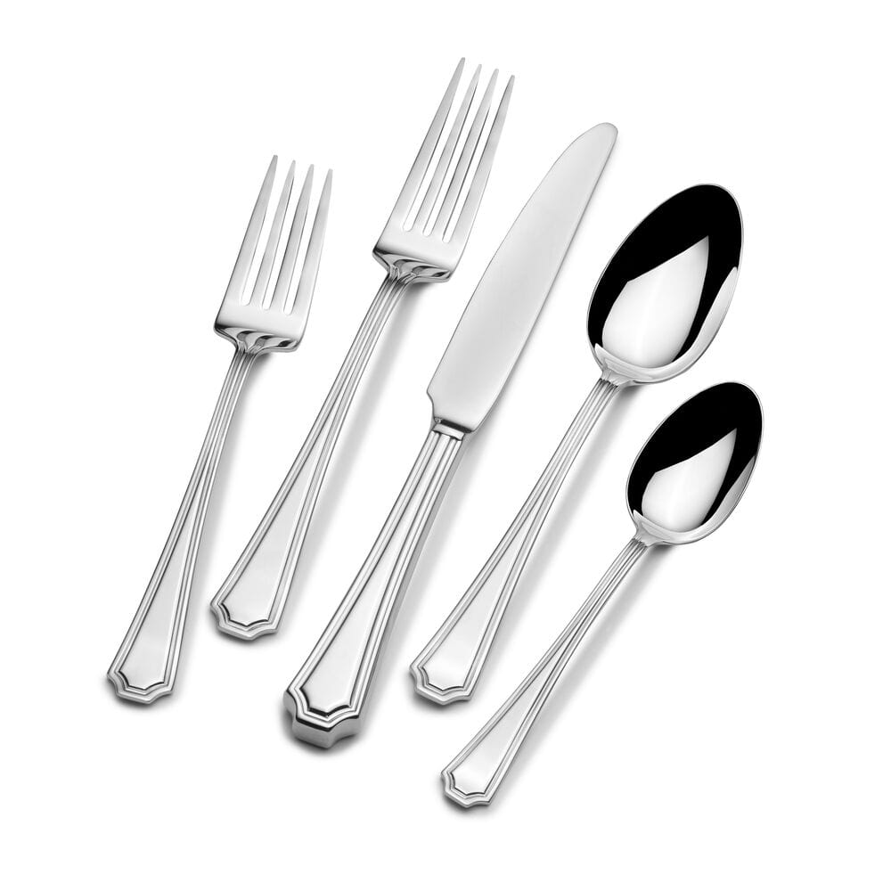 Audra 45 Piece Flatware Set, Service for 8