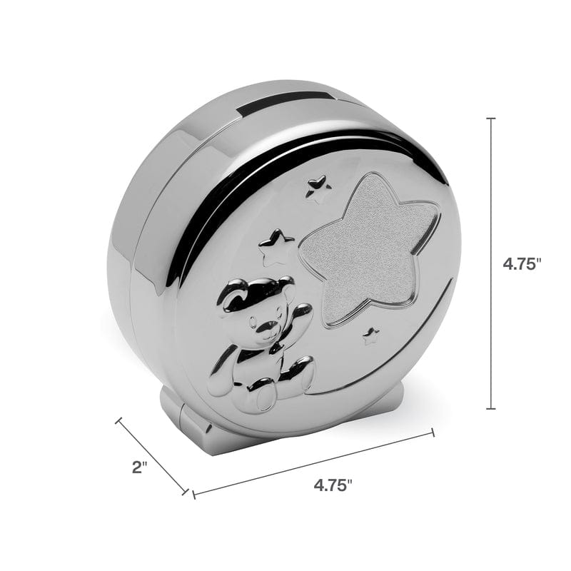 Baby Twinkle Star Nickelplate Coin Bank
