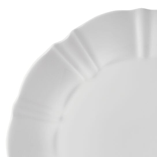 Belle Scalloped 12 Piece Dinnerware Set, Service for 4