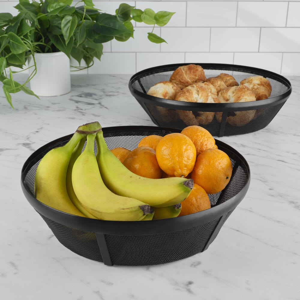 Set of 2 Mesh Outdoor Tray Food Covers